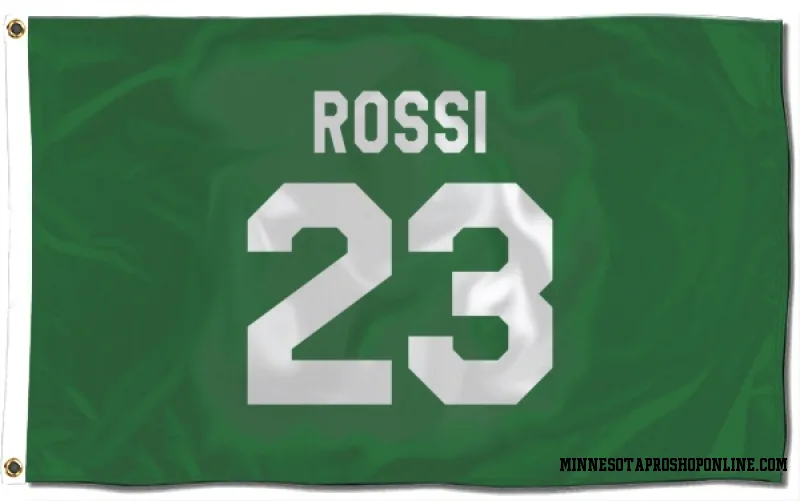 Green Youth Marco Rossi Minnesota Wild Backer T-Shirt